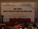 Hội thảo quản lí thông tin trong thực hành y khoa của Tổng Hội Nông Dân Việt Nam